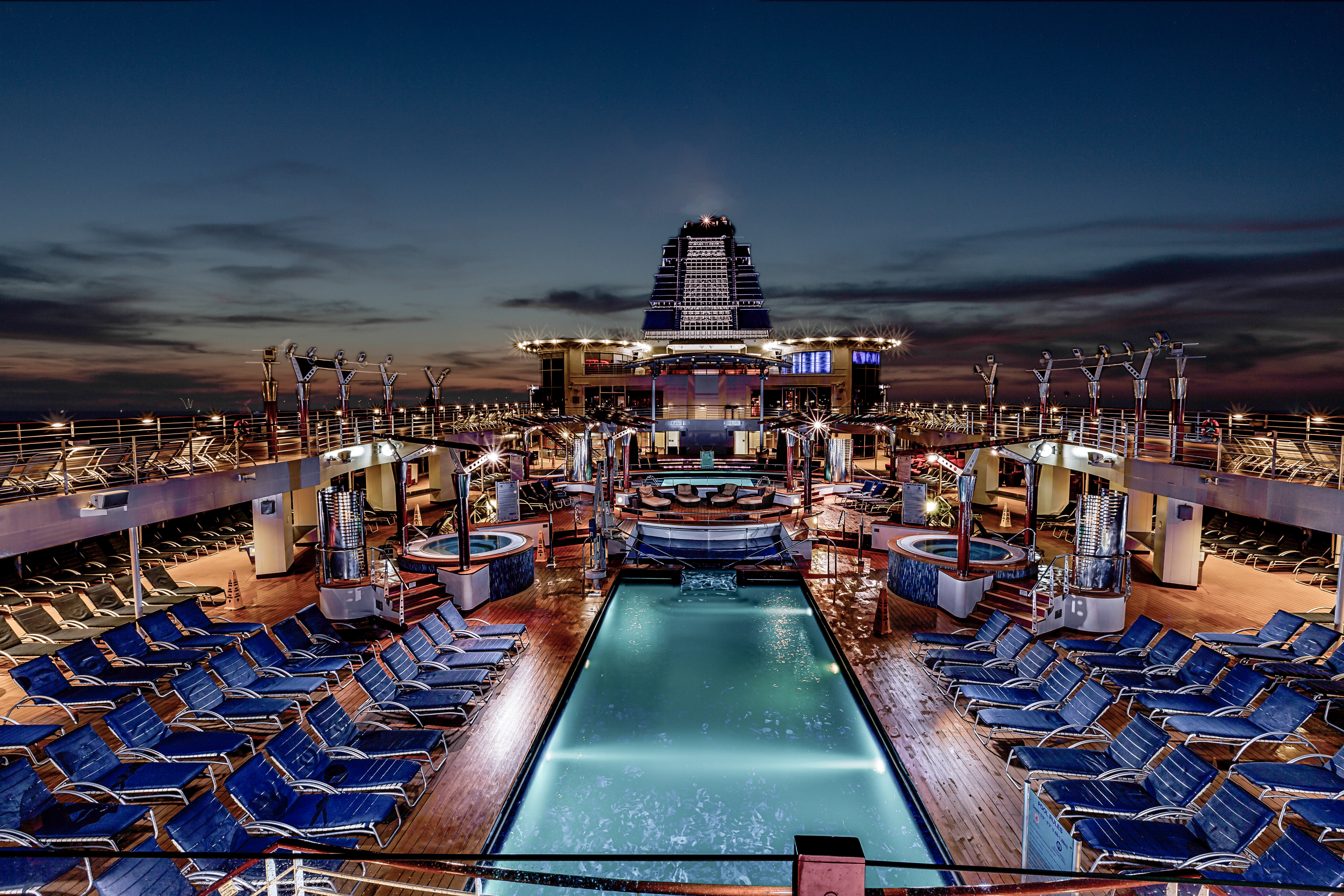 Celebrity Millennium Pool Deck
