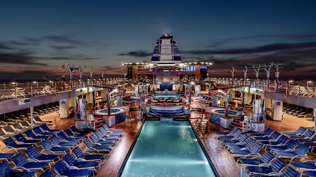 Celebrity Millennium Pool Deck