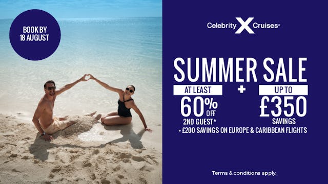 Celebrity Cruises Summer Sale