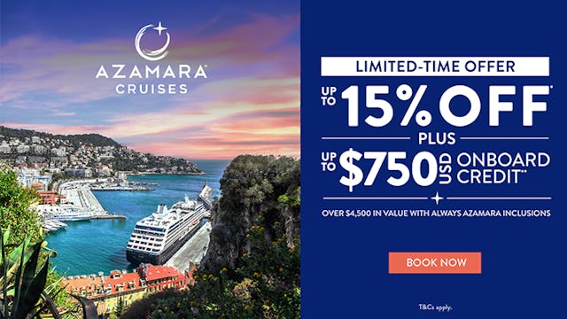Limited-time offer with Azamara