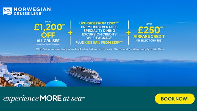 Experience more at sea with NCL