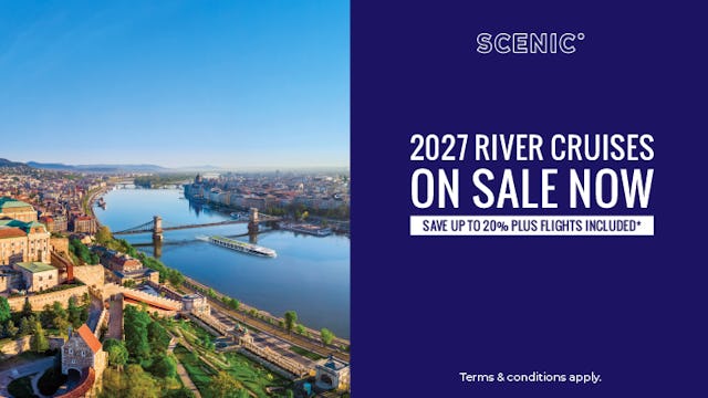 Scenic River Cruises 2027 on sale
