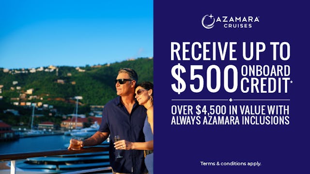 The New Horizon Sale with Azamara Cruises