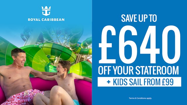 Save up to £640 with Royal Caribbean