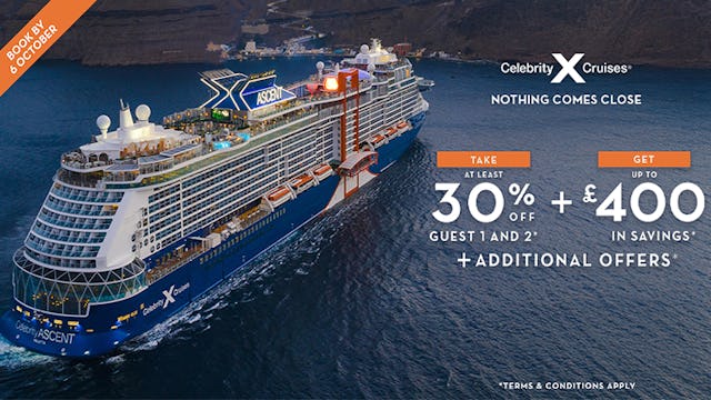 Nothing comes close with Celebrity Cruises