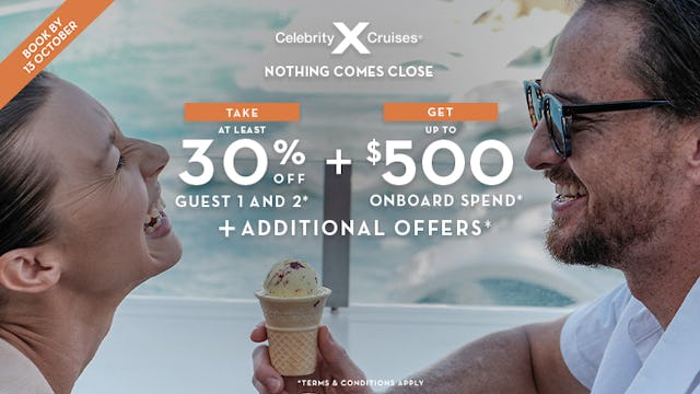 Nothing Comes Close with Celebrity Cruises