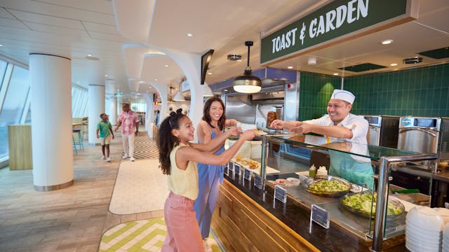 Legend of the Seas Toast & Garden