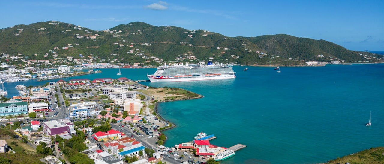 P&O Cruises Arvia in the Caribbean