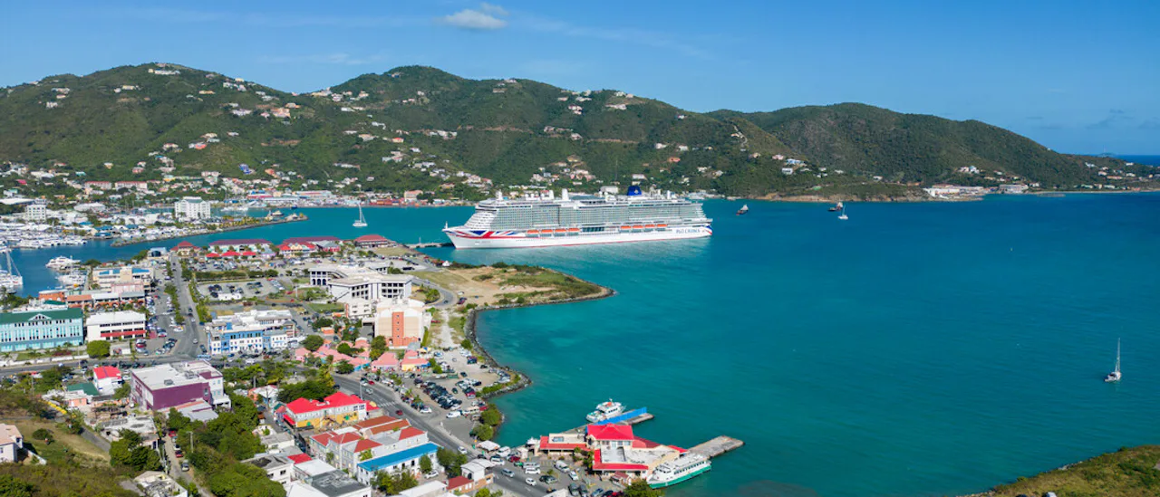 P&O Cruises Arvia in the Caribbean