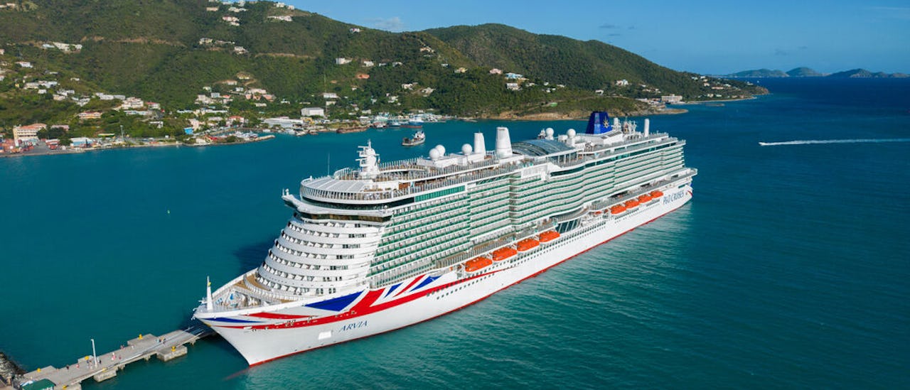 P&O Cruises Arvia in the Caribbean