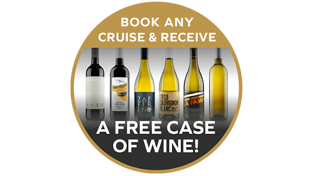 FREE Case of wine with Avalon Waterways