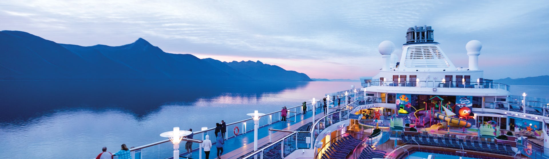 Royal Caribbean Alaska Pooldeck