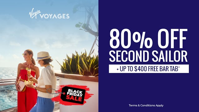 Virgin Voyages Black Friday Sale