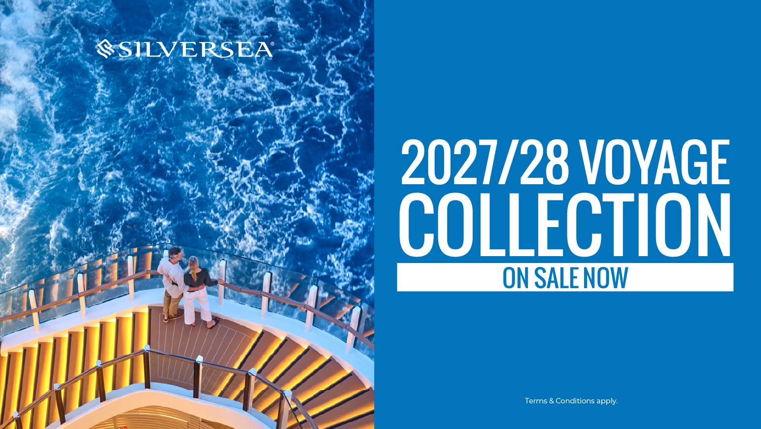 Silversea 2027/28 Voyage Collection
