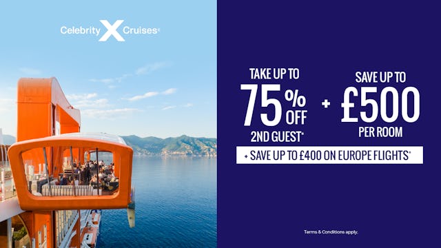 Nothing Comes close with Celebrity Cruises