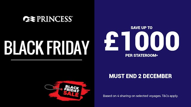Princess Cruises Black Friday