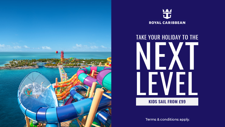 Take your holiday to the next level with Royal Caribbean