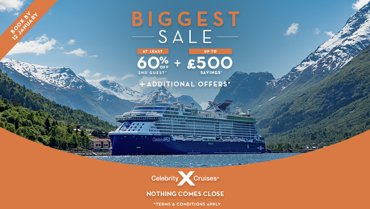 Celebrity Cruises biggest sale of the year