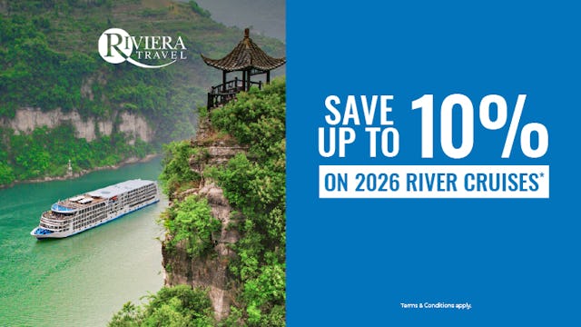 Save up to 10% on 2026 River Cruises