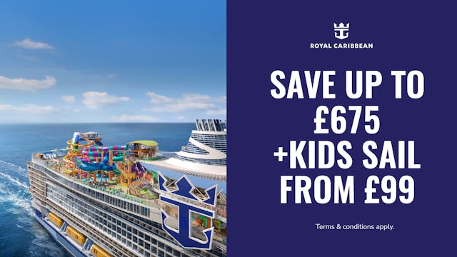 Save up to £675 with Royal Caribbean