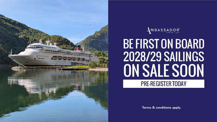 Ambassador Cruise Line 2028/29 voyages