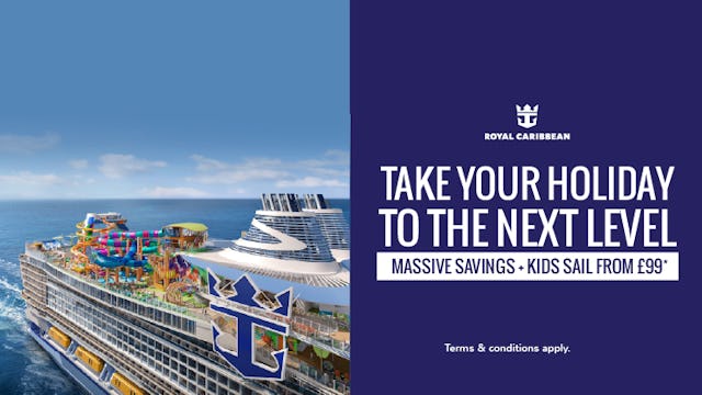 Take your holiday to the next level with Royal Caribbean Cruises