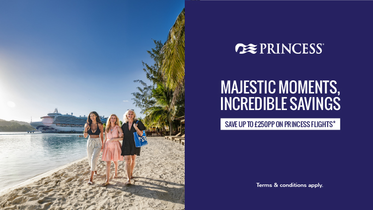 Majestic Moments, incredible savings with Princess Cruises