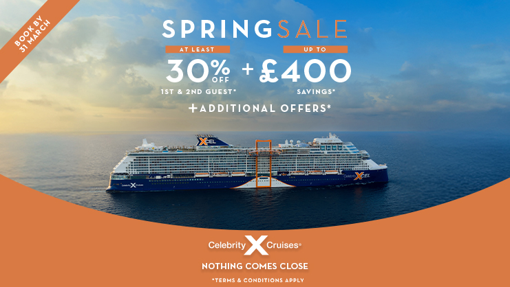 Spring Sale with Celebrity Cruises