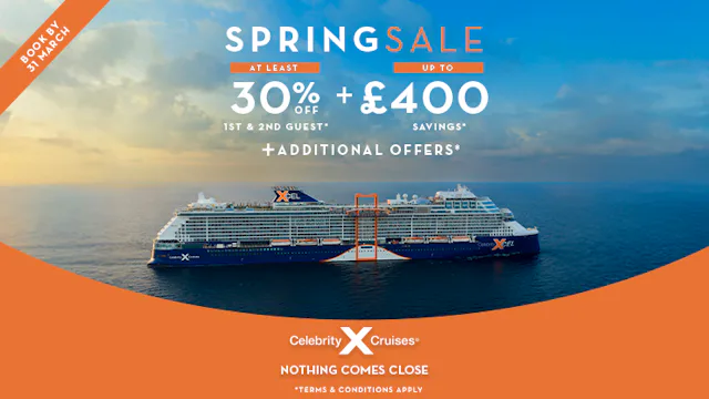 Spring Sale with Celebrity Cruises