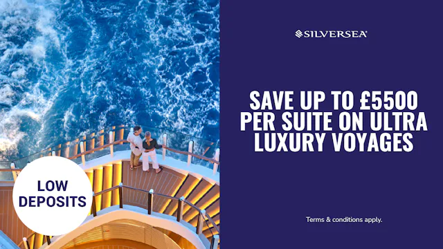 Save up to £5500 with Silversea