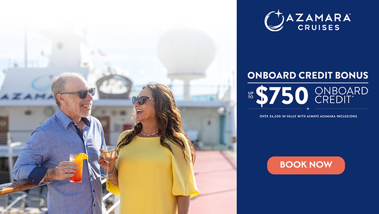 Azamara Cruises onboard credit bonus