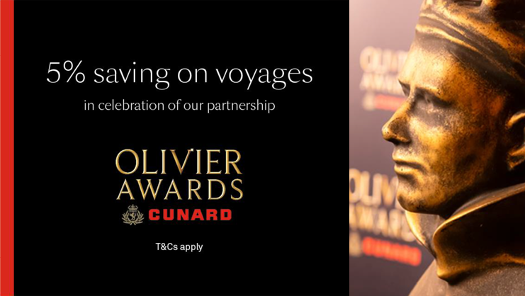 Olivier Awards with Cunard