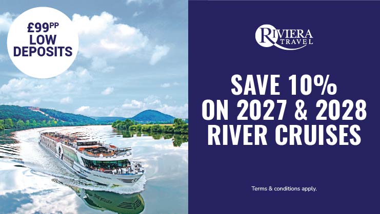 Save 10% on 2027 & 2028 river cruises