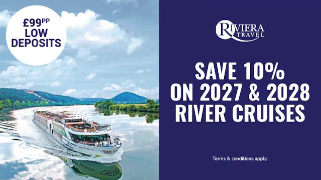 Save 10% on 2027 & 2028 river cruises