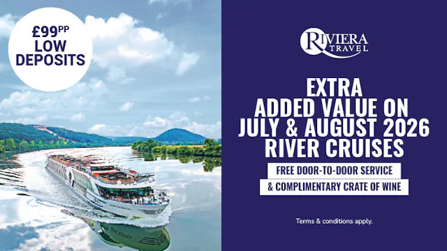 Extra added value with Riviera Travel River Cruises
