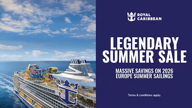 Legendary Summer Sale with Royal Caribbean