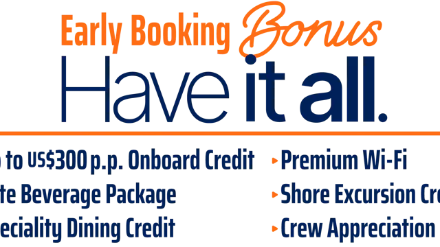 Early booking bonus Have it All