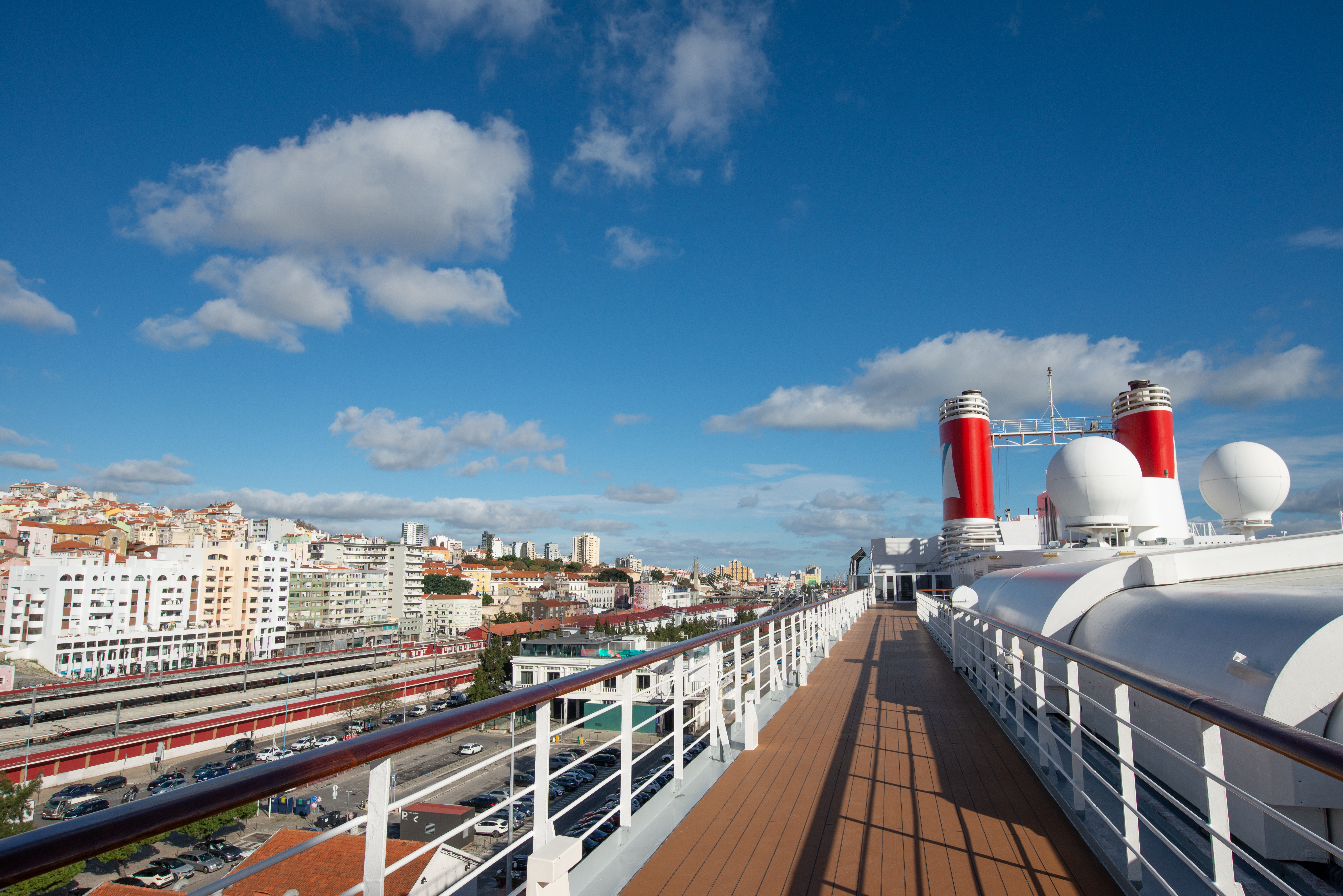 Borealis docked in Lisbon