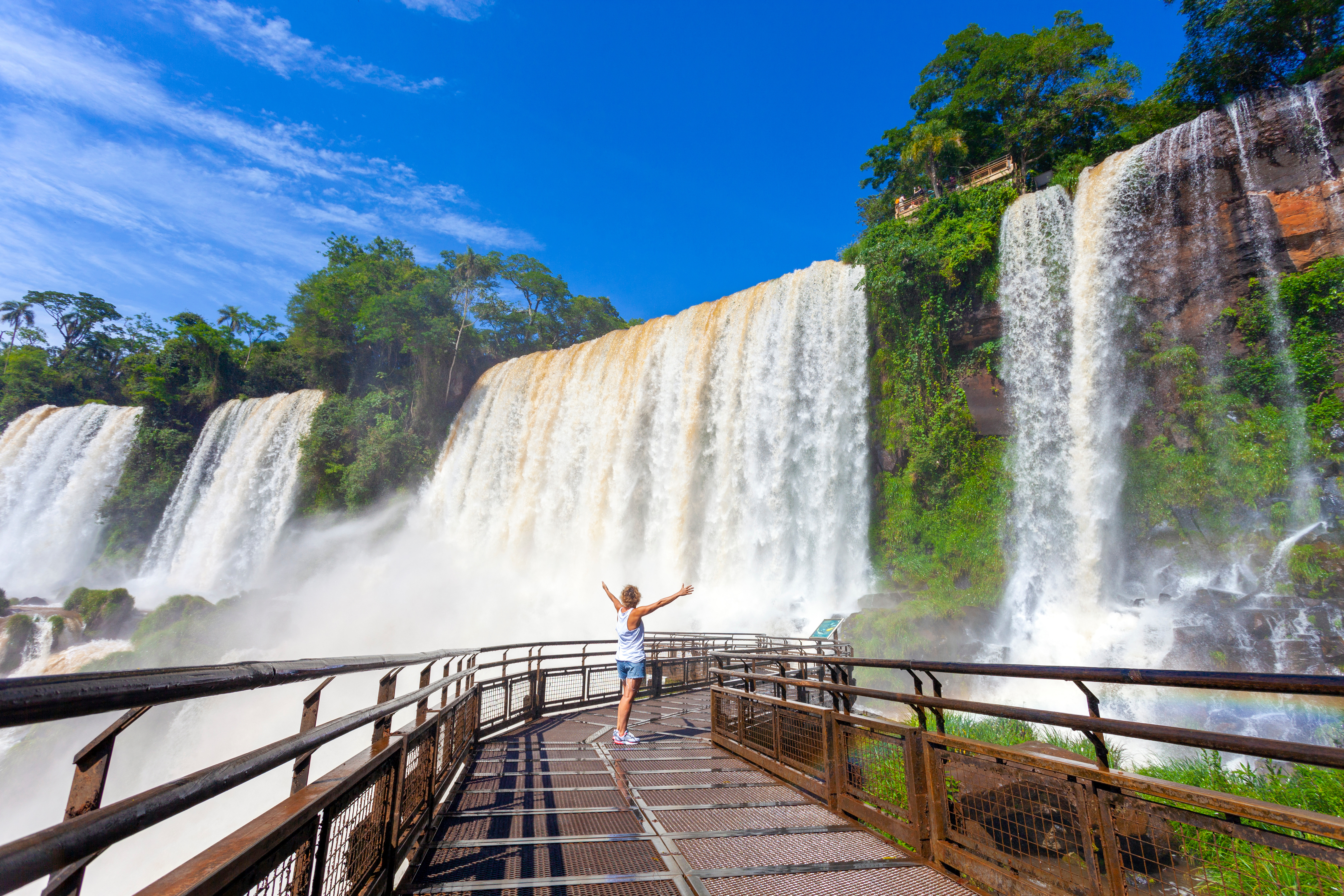 Iguazú falls in Argentina