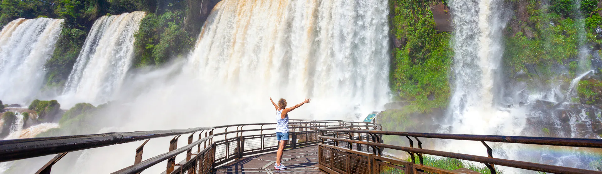 Iguazú falls in Argentina