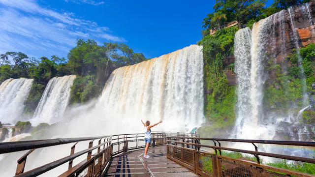 Iguazú falls in Argentina