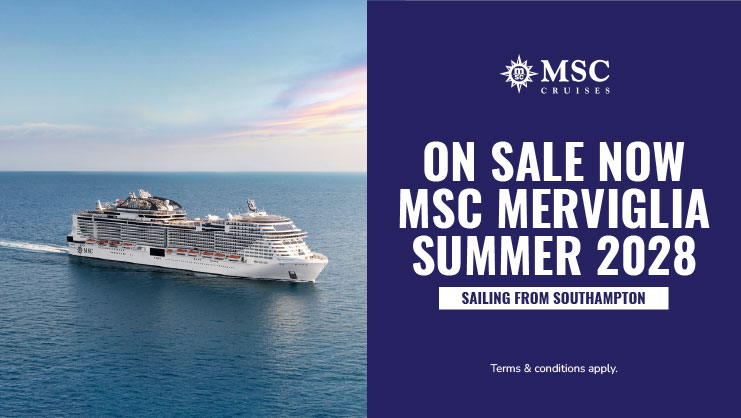 MSC Meraviglia Summer 2028 on sale now