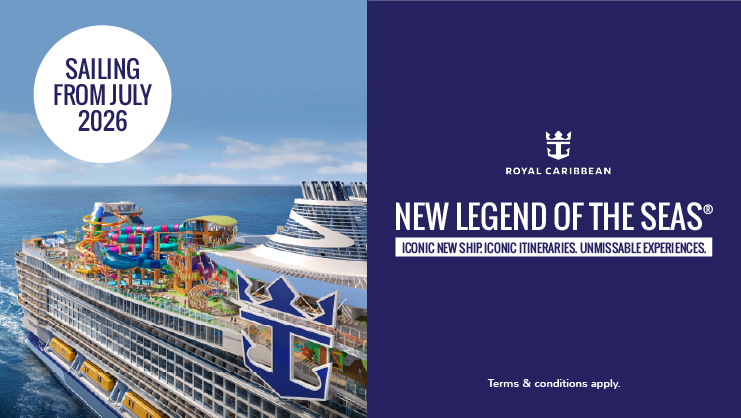 New Legend of the Seas sailing from July 2026