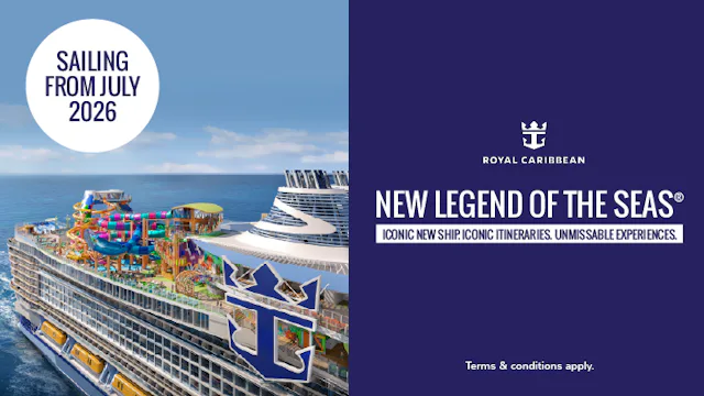 New Legend of the Seas sailing from July 2026
