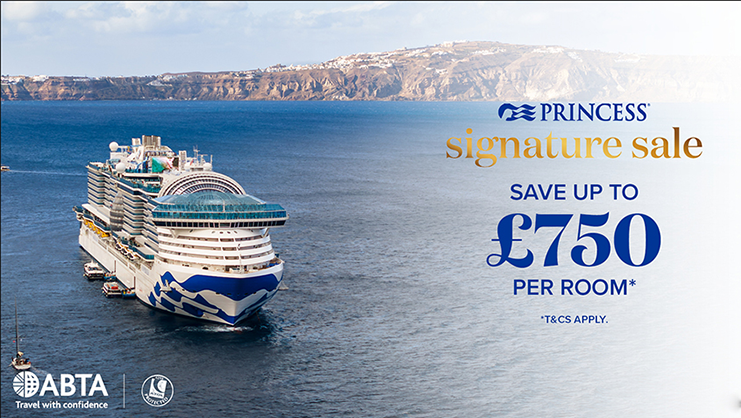 Signature sale with Princess Cruises