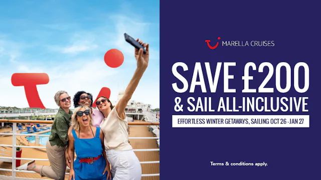 Save £200 and sail all-inclusive with Marella Cruises