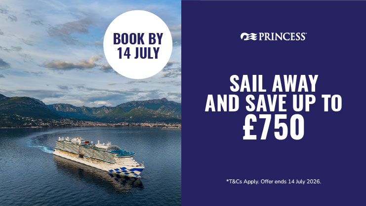 Save up to £750 with Princess Cruises