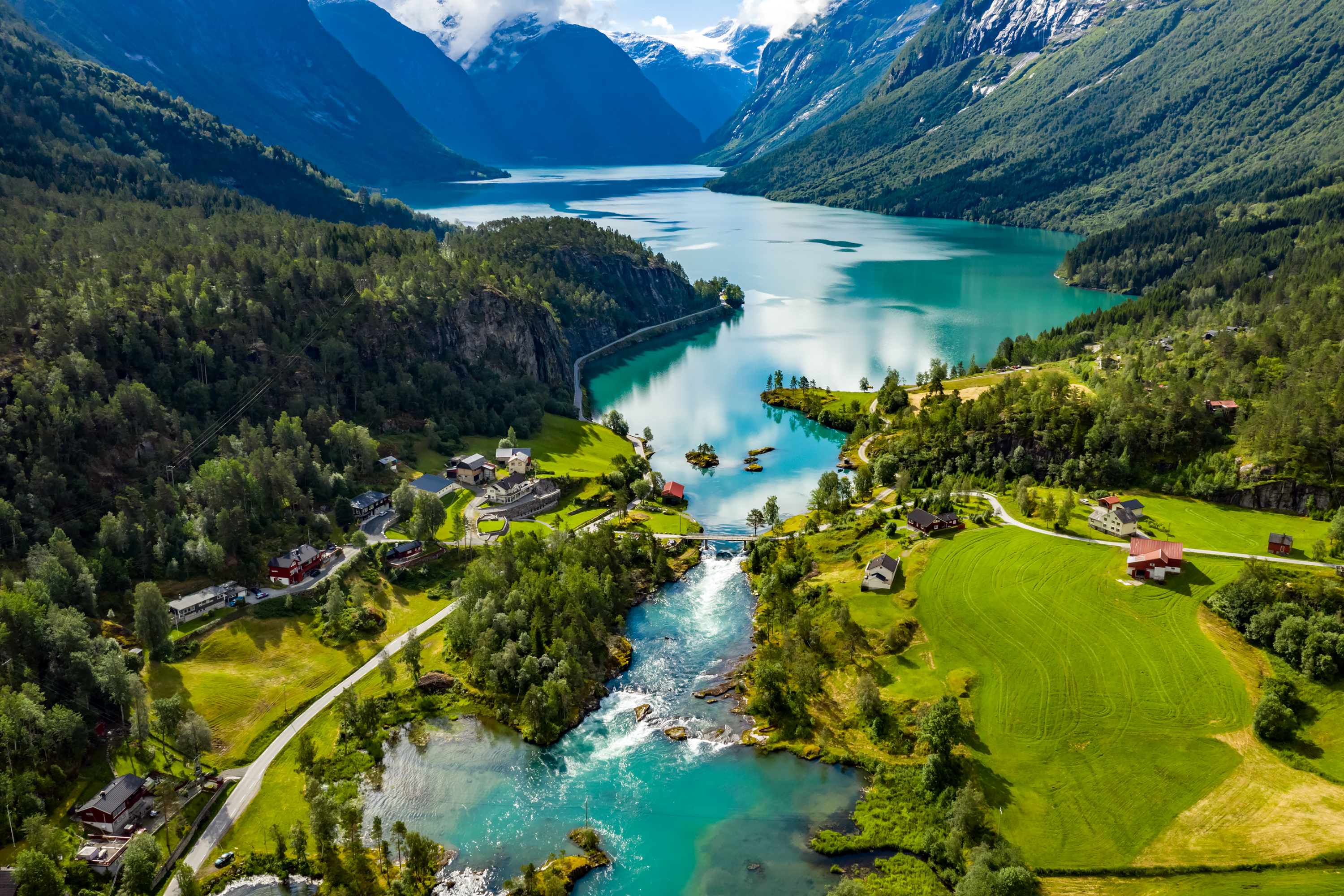 Summertime Fjords & Mountains of Norway