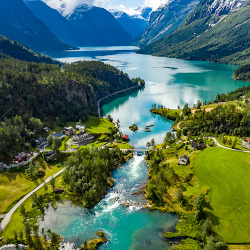 Summertime Fjords & Mountains of Norway