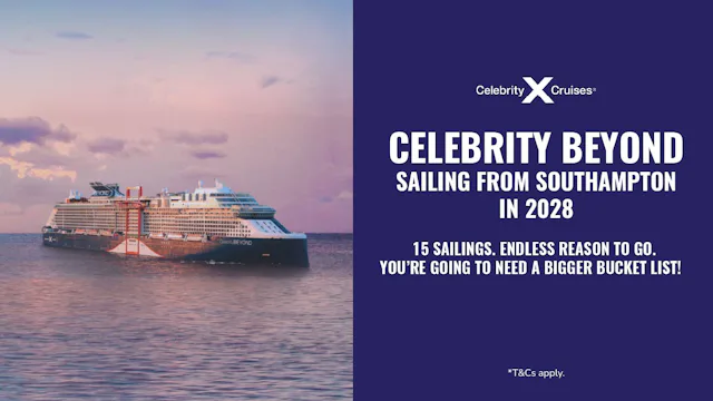 Celebrity Beyond sailing from Southampton